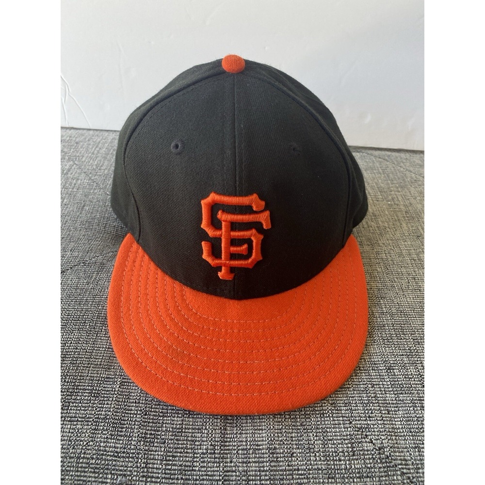 New Era 59FIFTY Official San Francisco Giants Hat Fitted 7 1/2 Baseball Cap MLB